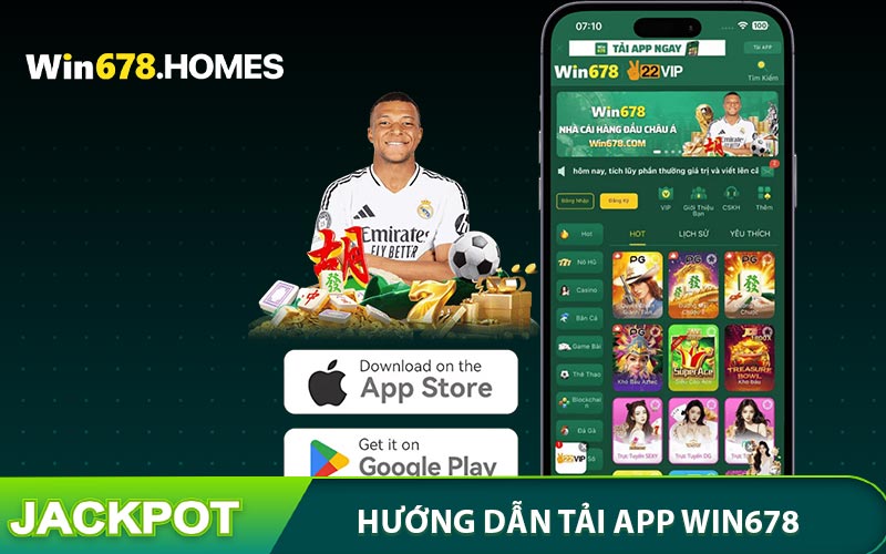 Hướng dẫn cách tải app WIN678 trên thiết bị